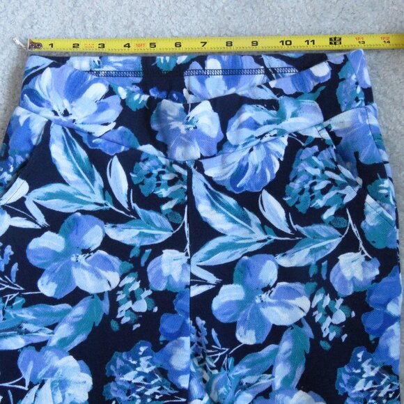 NWOT Belle by Kim Gravel Perfect Pique Fresh Picked Capri, Petite XXSP Twilight - Picture 6 of 15